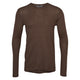 Conservandum Langarmshirt aus Merinowolle L_S Tee Brown 422017200