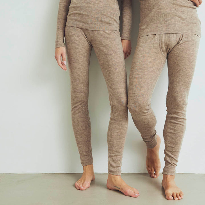 Conservandum Leggings aus Merinowolle Leggings Balsam melange 821000011