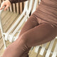 Conservandum Leggings aus Merinowolle Leggings Brown 422017200