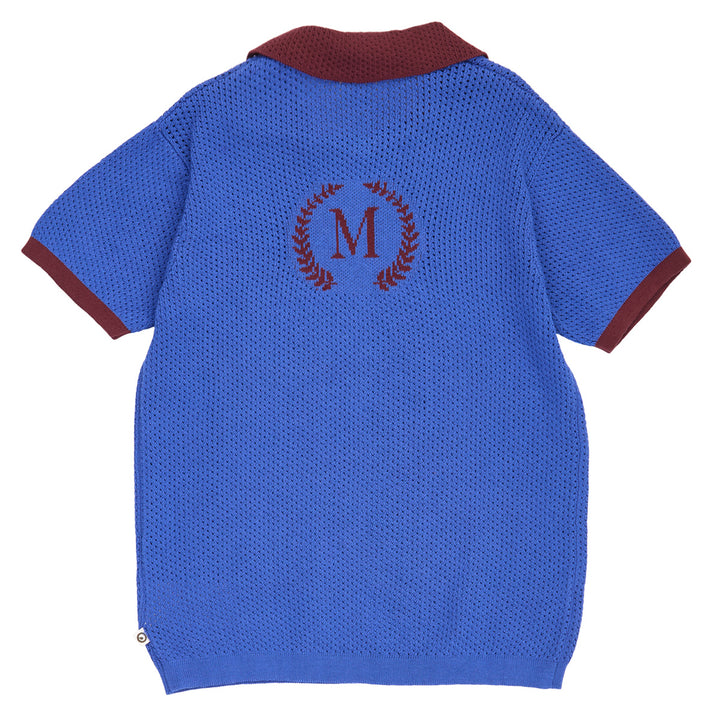 müsli Poloshirt S_S Tee Azure blue 018394902
