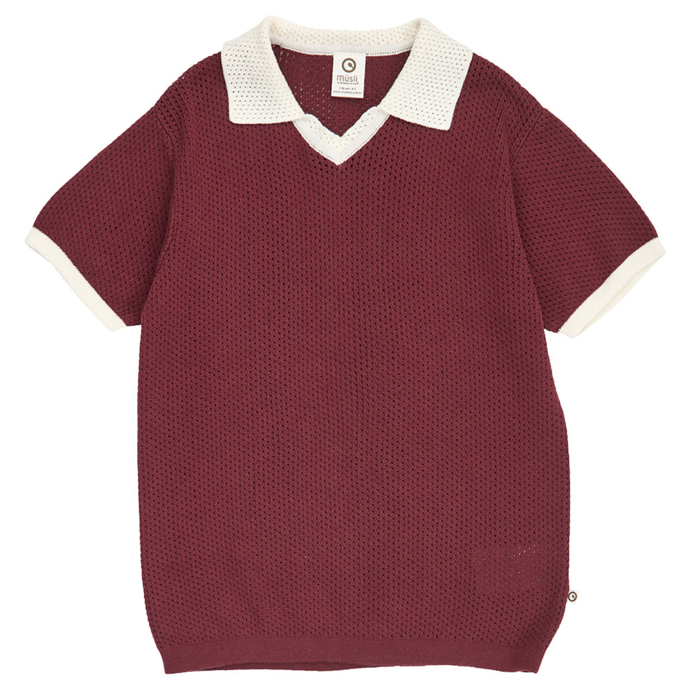 müsli Poloshirt S_S Tee Russet 019172504