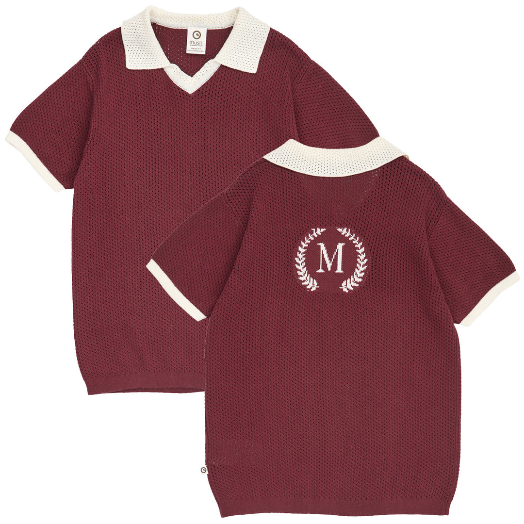 müsli Poloshirt S_S Tee Russet 019172504