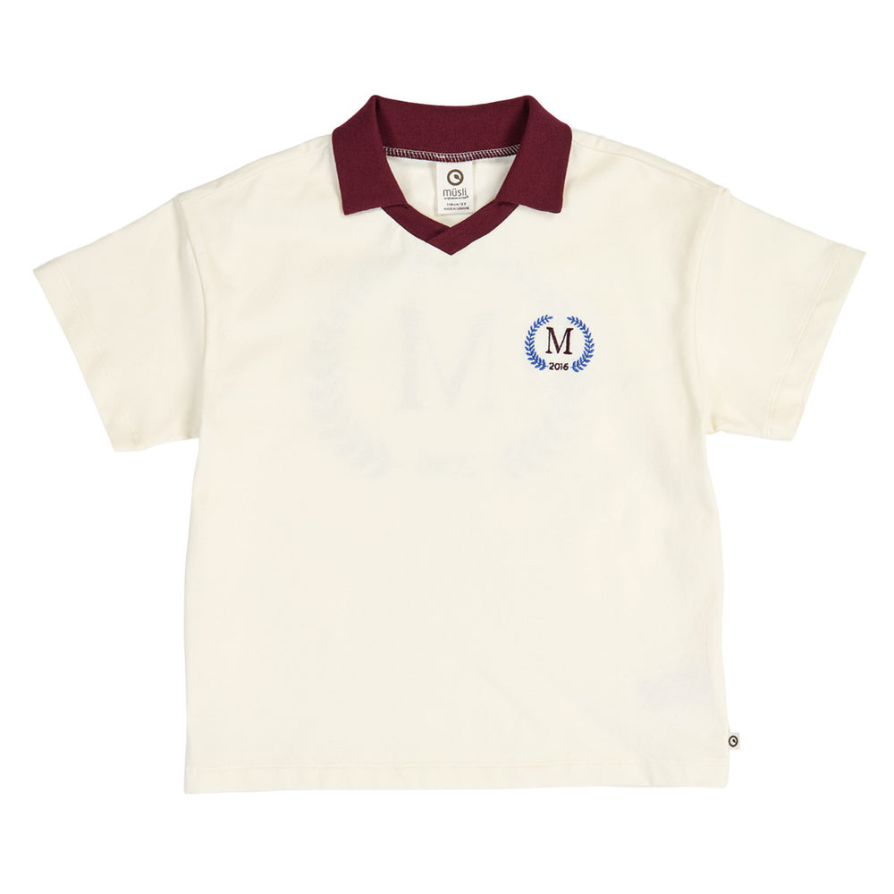 müsli Poloshirt S_S Tee Tofu 011480102