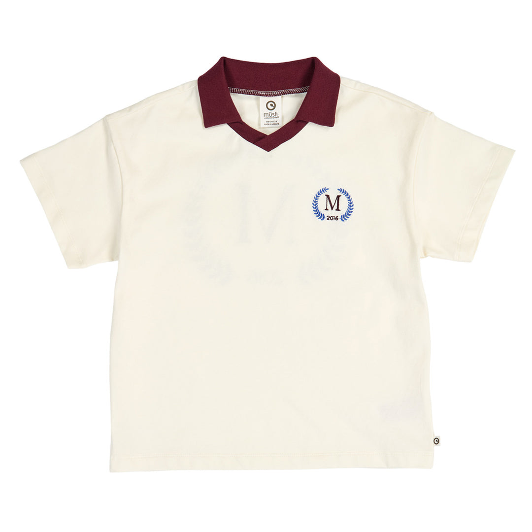 müsli Poloshirt S_S Tee Tofu 011480102