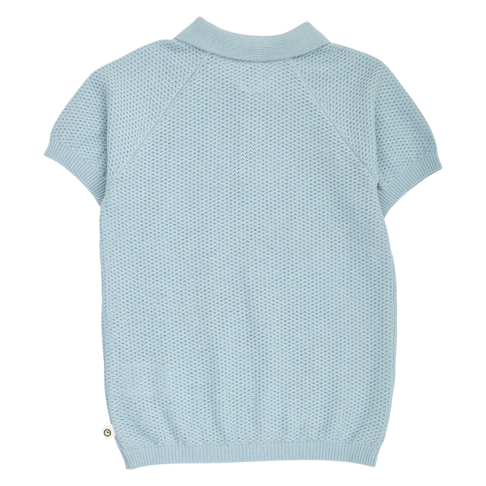 müsli Poloshirt S_S Tee Ocean 014421102