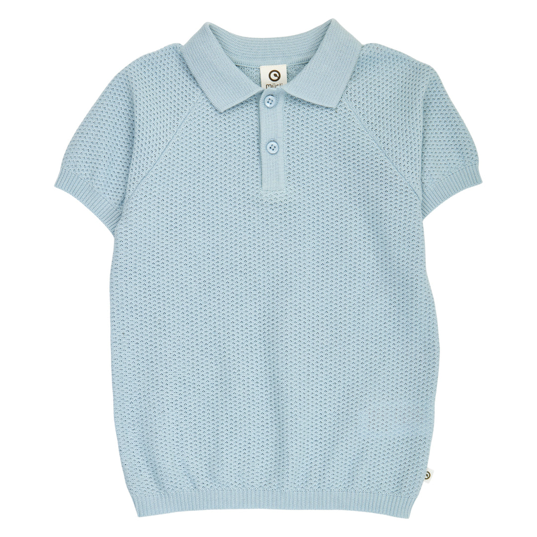 müsli Poloshirt S_S Tee Ocean 014421102