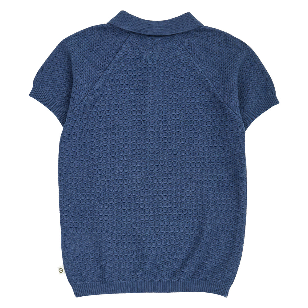 müsli Poloshirt S_S Tee Navy 019403101