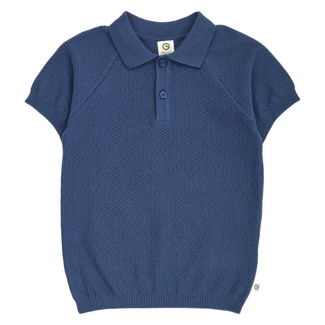 müsli Poloshirt S_S Tee Navy 019403101