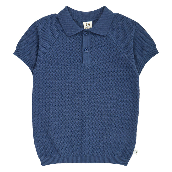 müsli Poloshirt S_S Tee Navy 019403101