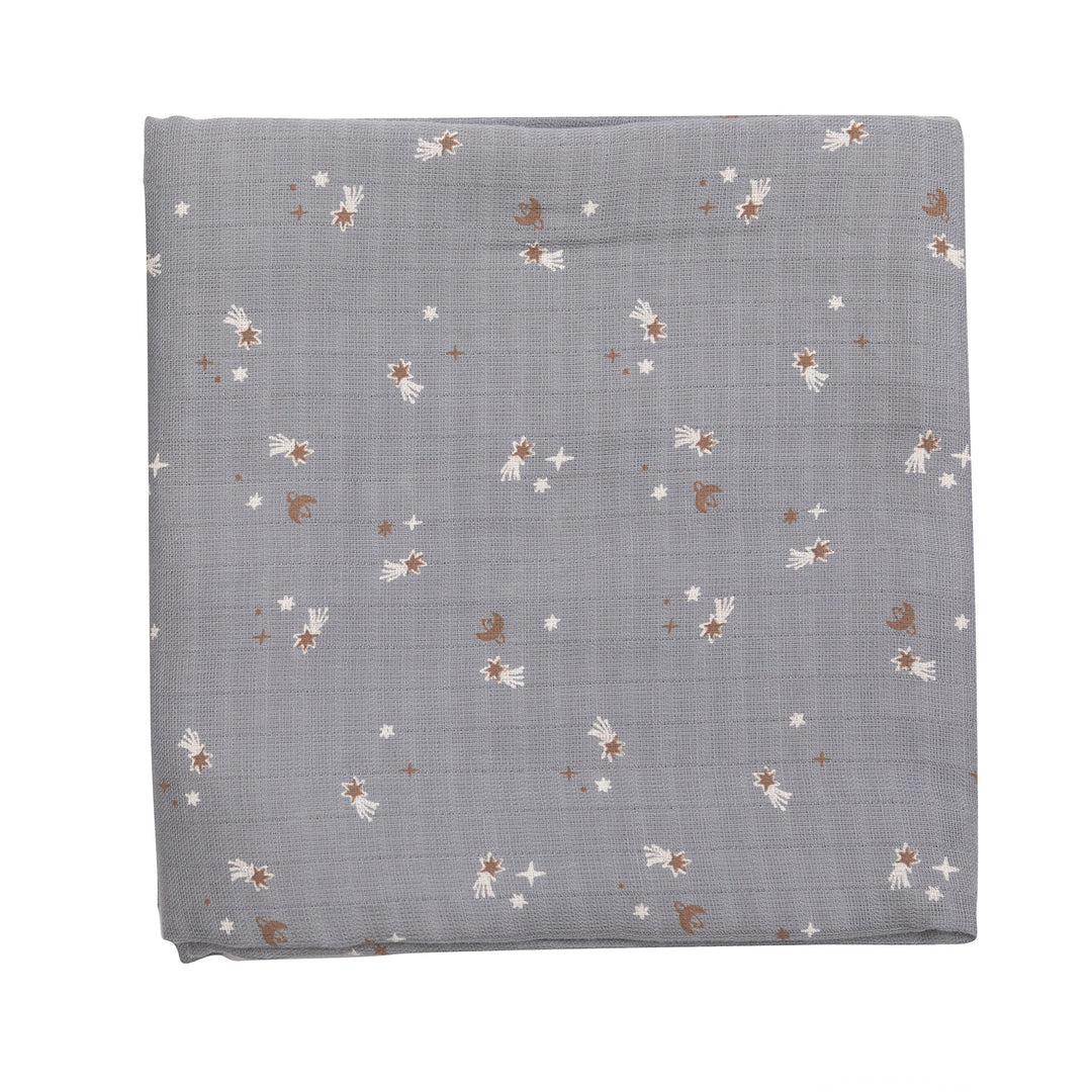 müsli Pucktuch Nursery Jasmin blue/ Balsam cream/ Walnut 690000318
