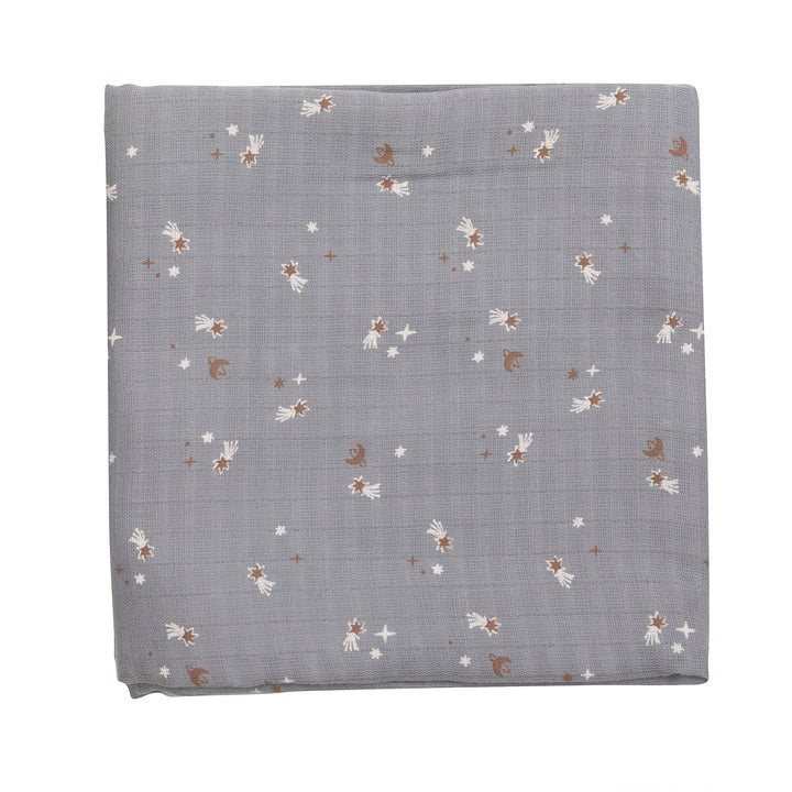 müsli Pucktuch Nursery Jasmin blue/ Balsam cream/ Walnut 690000318