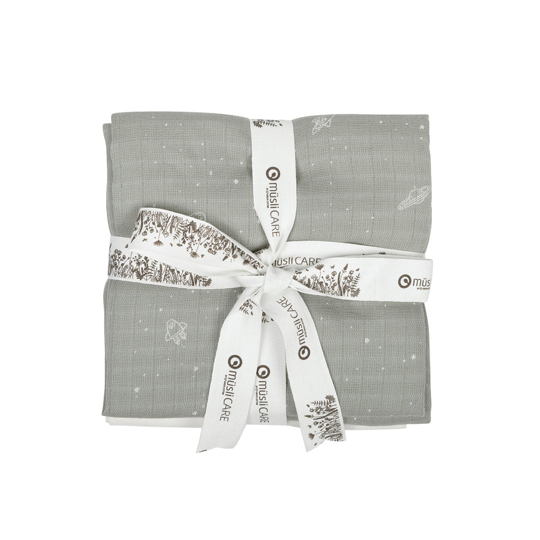 müsli Pucktuch 2er-Pack Nursery Mineral green/ Balsam cream 690000365