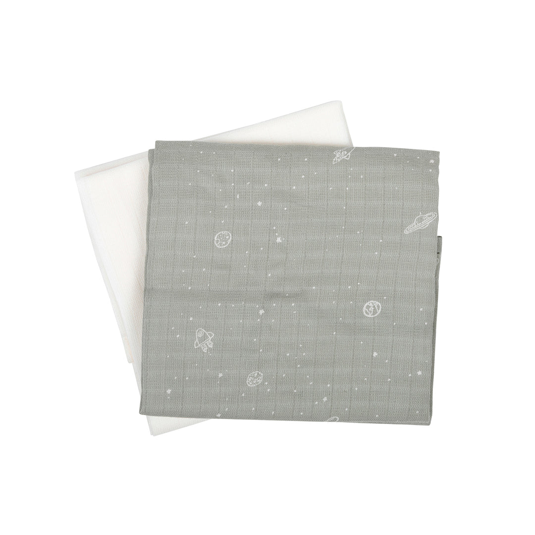 müsli Pucktuch 2er-Pack Nursery Mineral green/ Balsam cream 690000365