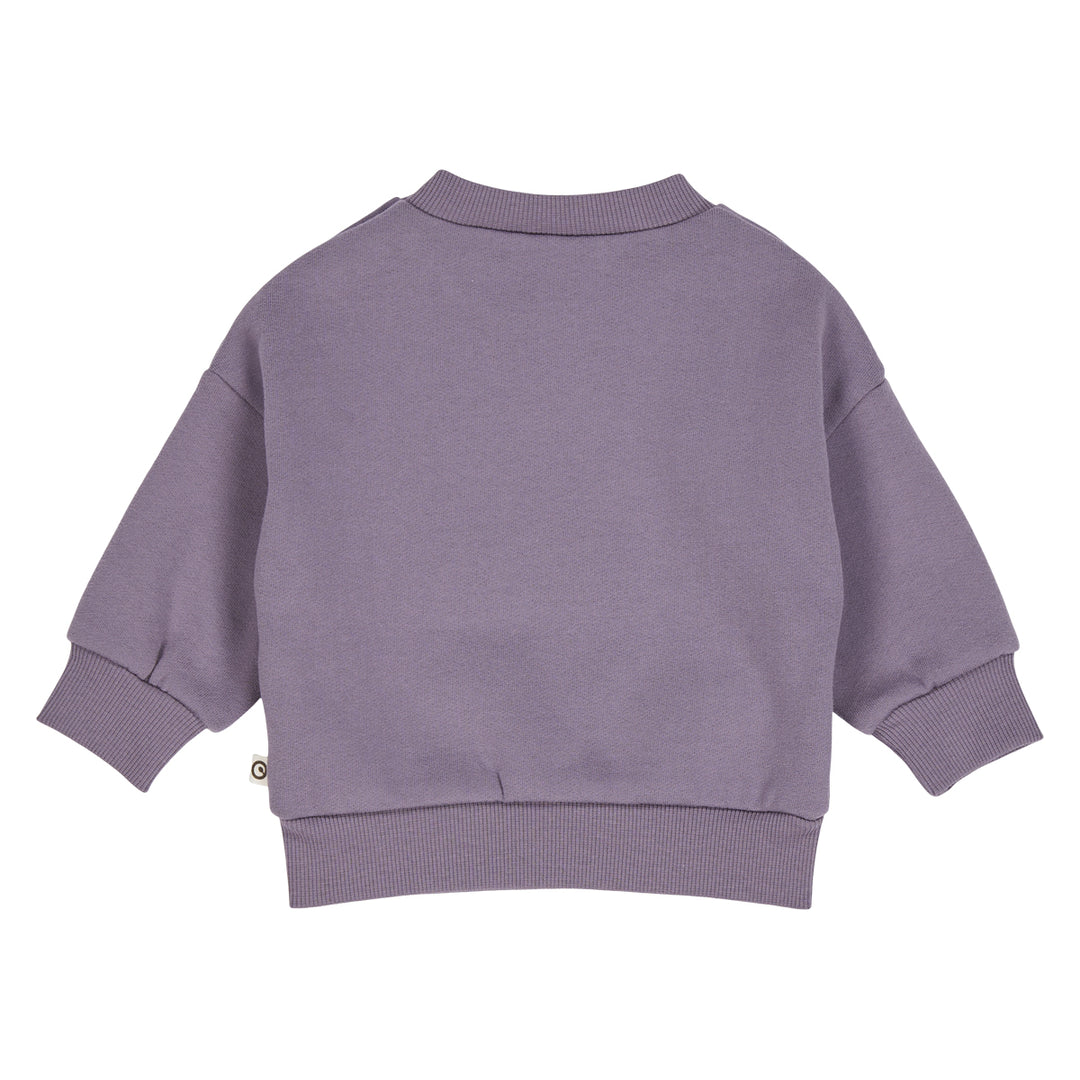 müsli RE-LOVED Babysweatshirt L_S Tee Lilac fog 018371202