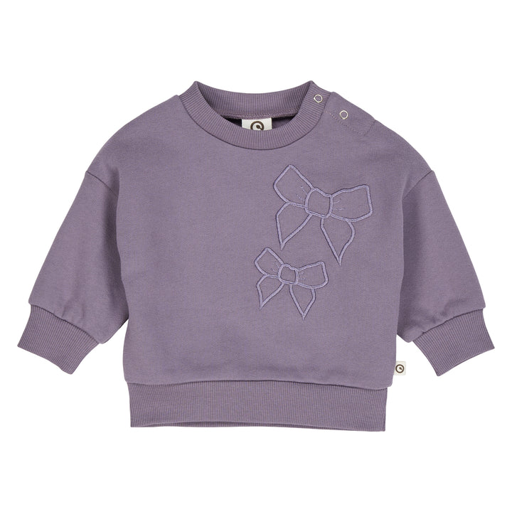 müsli RE-LOVED Babysweatshirt L_S Tee Lilac fog 018371202