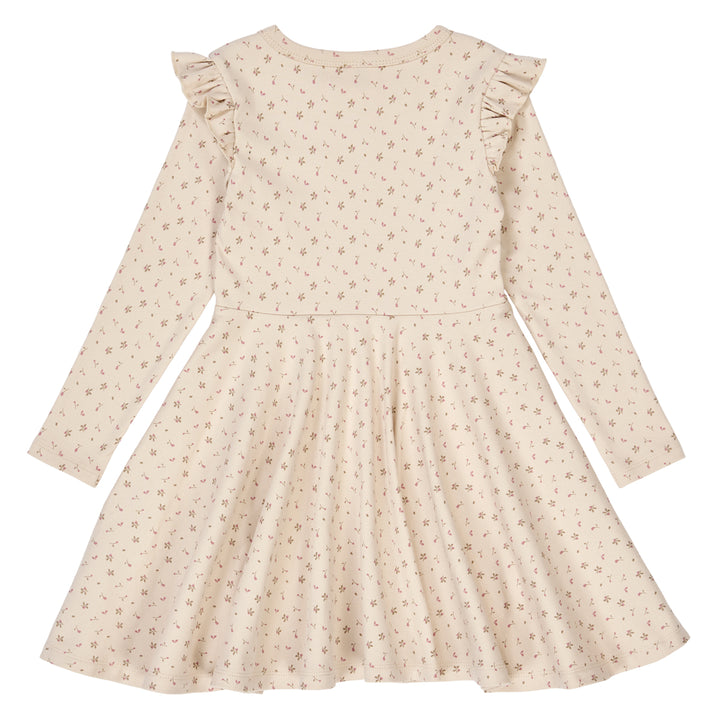 müsli RE-LOVED Langarmkleid Dress Oak/ Nostalgia rose/ Beige 690000251