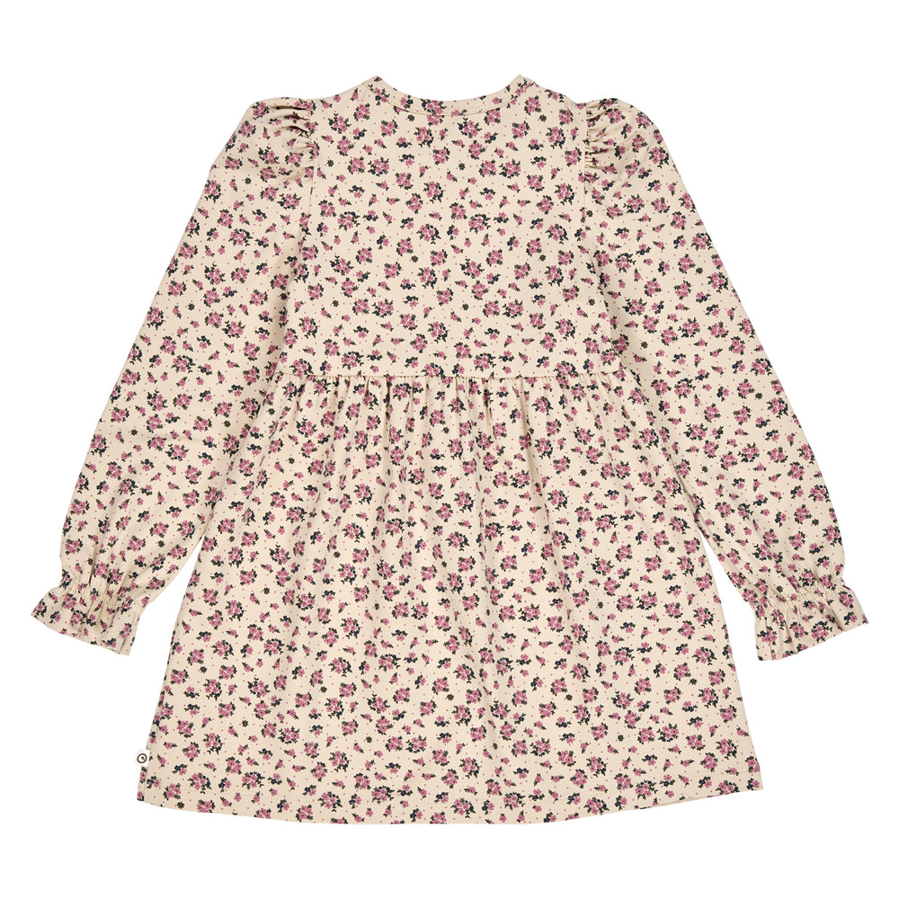 müsli RE-LOVED Langarmkleid Dress Oak/ Nostalgia rose/ Deep green 690000261
