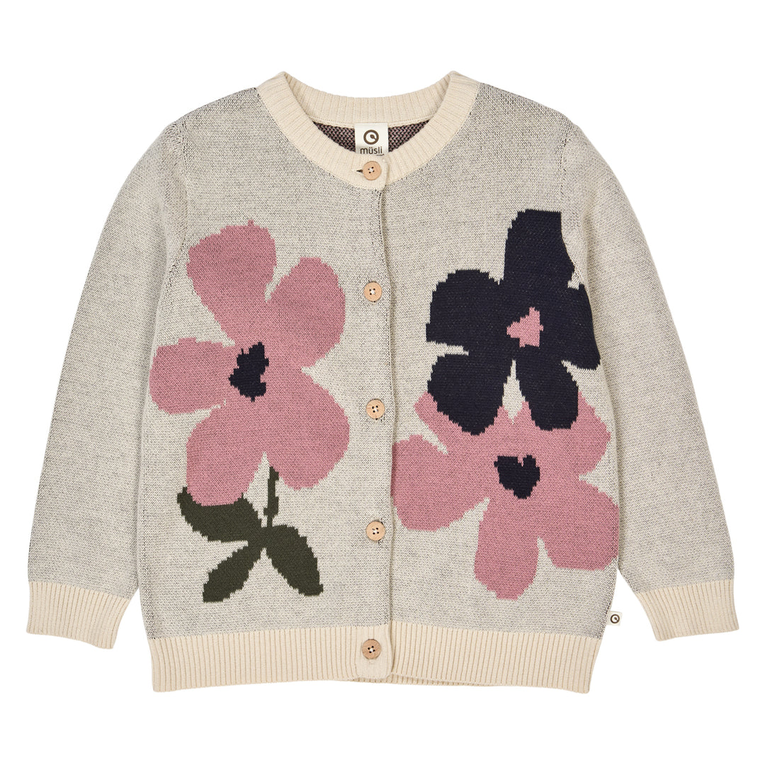 müsli RE-LOVED Strickjacke L_S Tee Oak 013040001