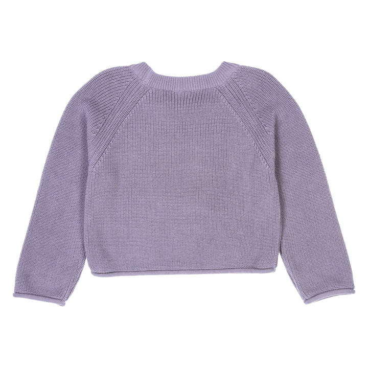 müsli RE-LOVED Strickpullover L_S Tee Lilac fog 018371202