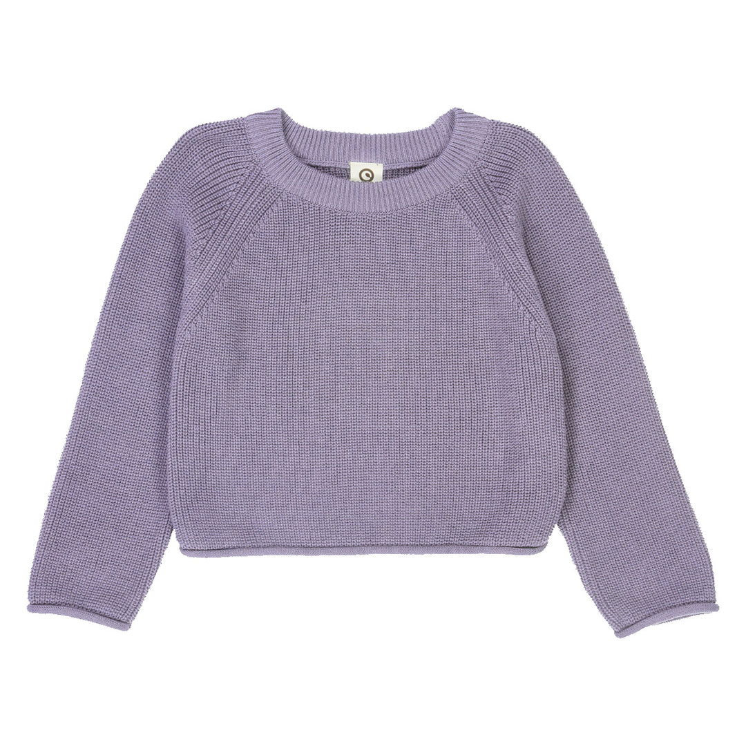 müsli RE-LOVED Strickpullover L_S Tee Lilac fog 018371202