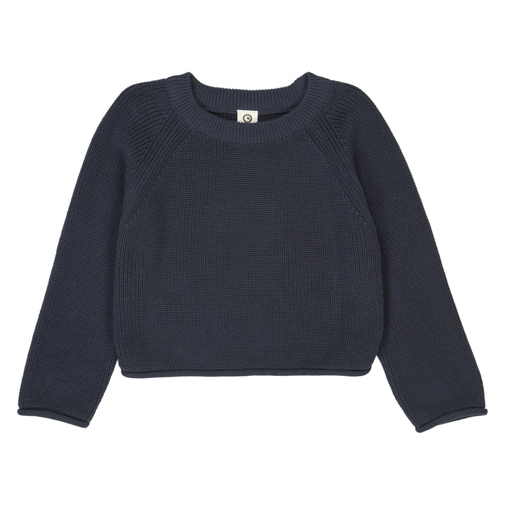 müsli RE-LOVED Strickpullover L_S Tee Night blue 019402301