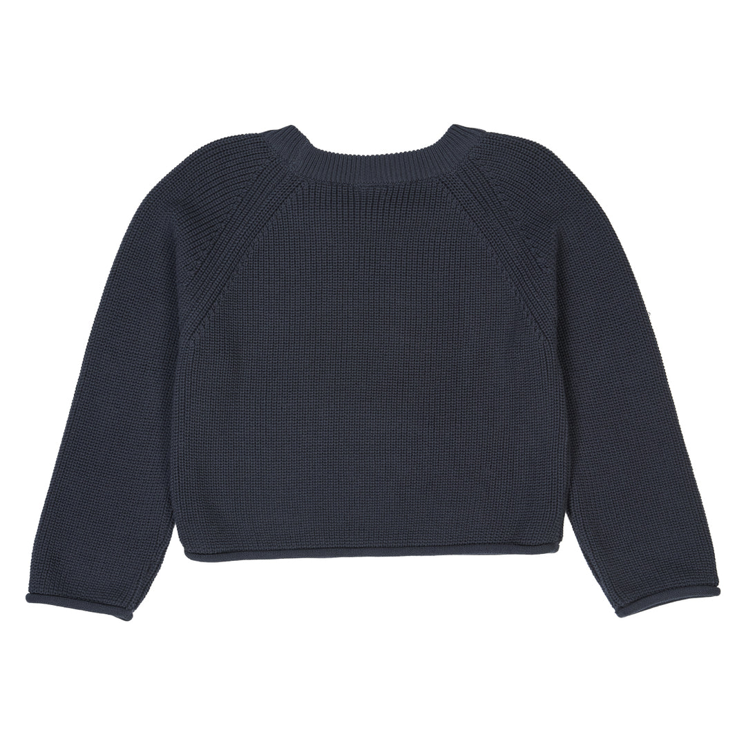 müsli RE-LOVED Strickpullover L_S Tee Night blue 019402301