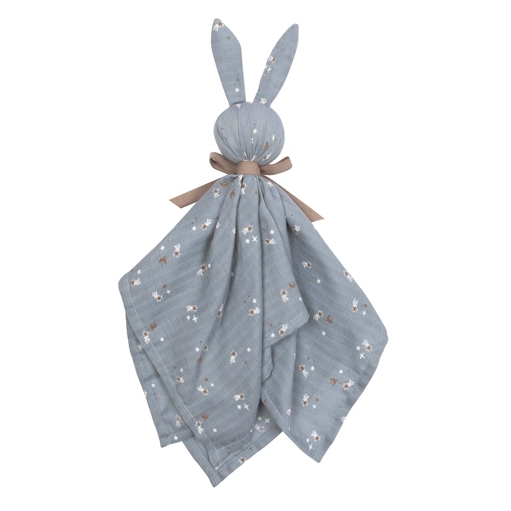 müsli Schmusetuch Baby Toys Jasmin blue/ Balsam cream/ Walnut 690000318