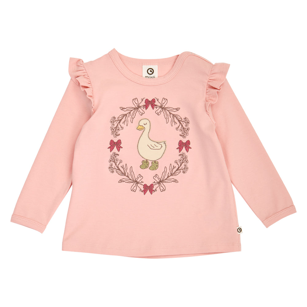 müsli Set aus Babyhose und Babylangarmshirt L_S Tee Blush 014150801