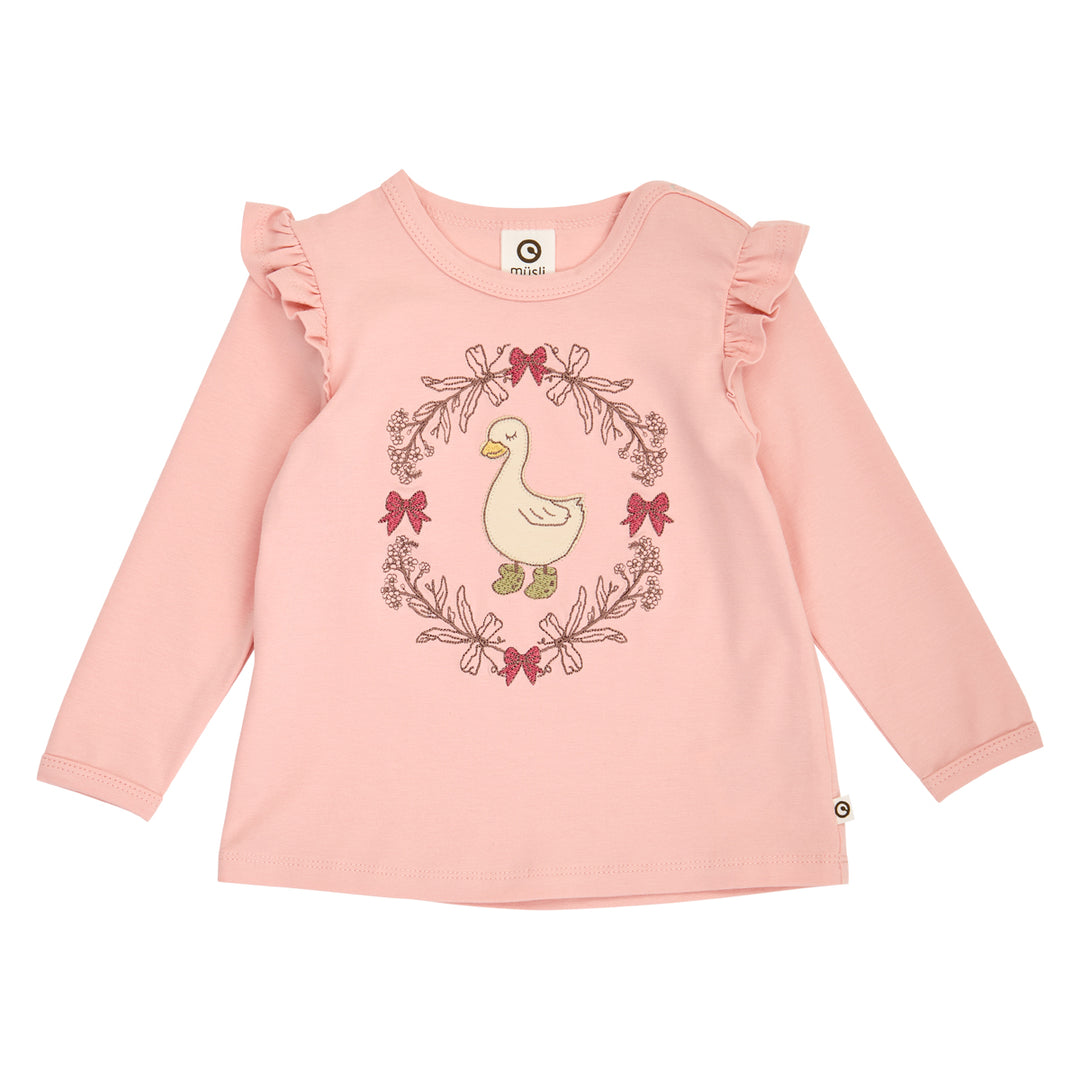 müsli Set aus Babyhose und Babylangarmshirt L_S Tee Blush 014150801