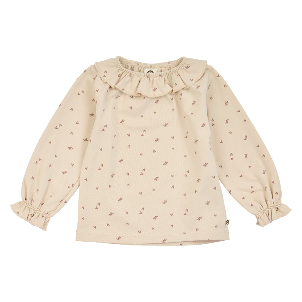 müsli Set aus Babyhose und Babylangarmshirt L_S Tee Oak/ Walnut/ Blush 690000334