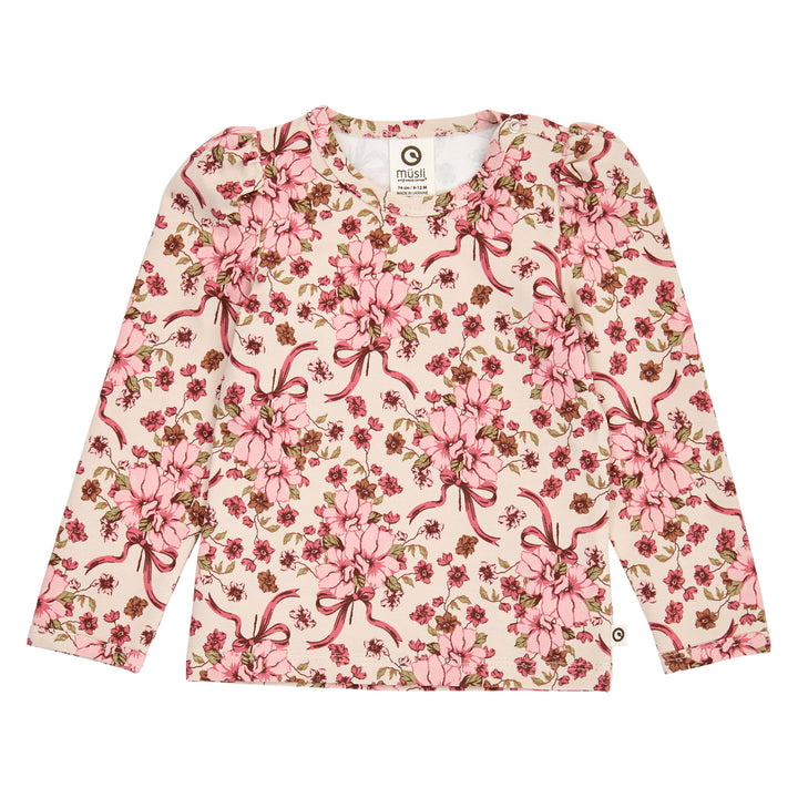 müsli Set aus Babyhose und Babylangarmshirt mit Haarband L_S Tee Oak/ Blush/ Baroque rose 690000330