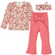 müsli Set aus Babyhose und Babylangarmshirt mit Haarband L_S Tee Oak/ Blush/ Baroque rose 690000330