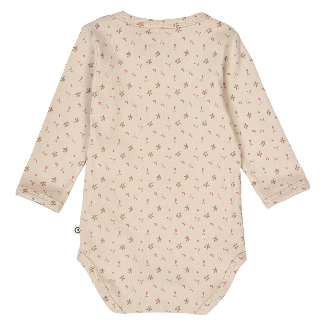 müsli Set aus Langarmbody und Babyhose Bodystockings Oak/ Nostalgia rose/ Beige 690000251
