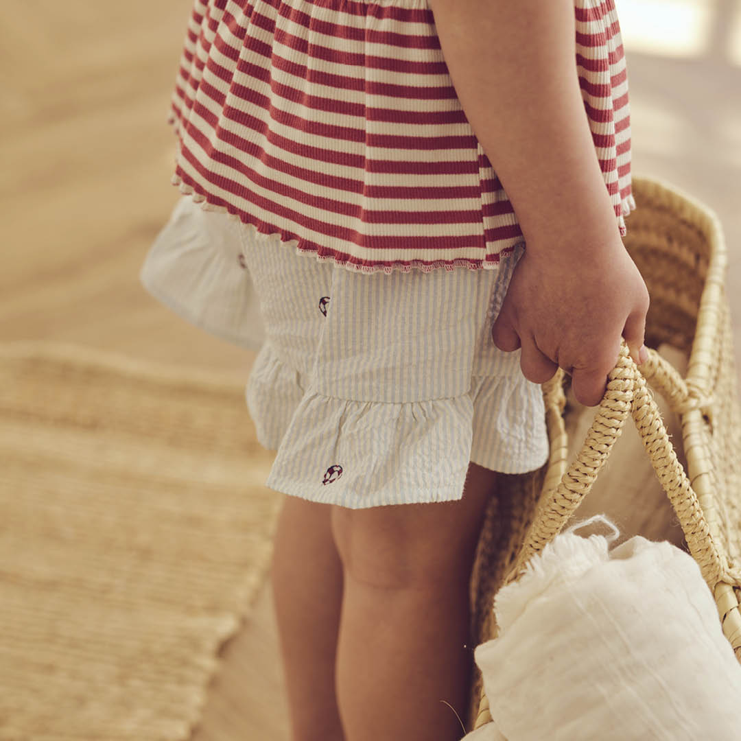 müsli Shorts Pants Tofu/ Ocean/ Mineral red 690000311