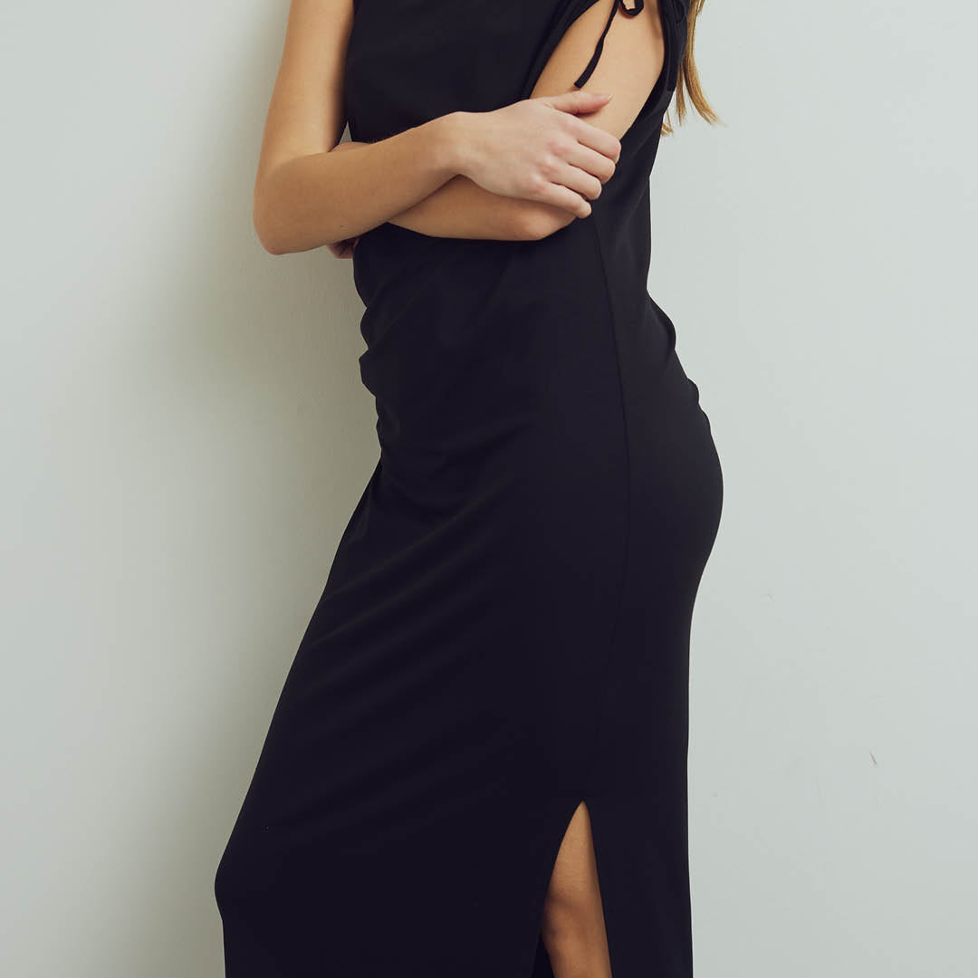 Conservandum Sommerkleid Dress Black 019400706
