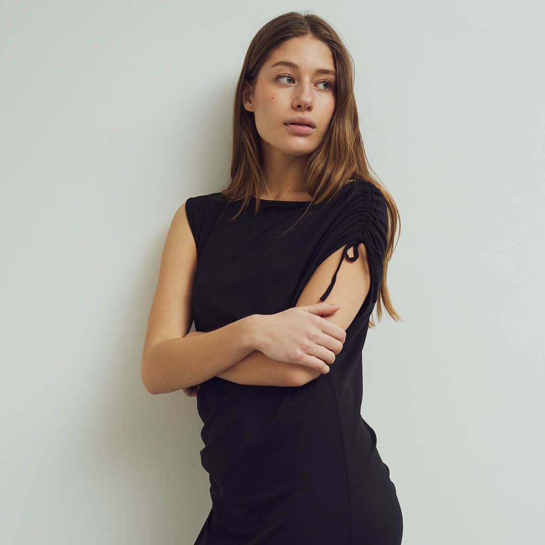 Conservandum Sommerkleid Dress Black 019400706
