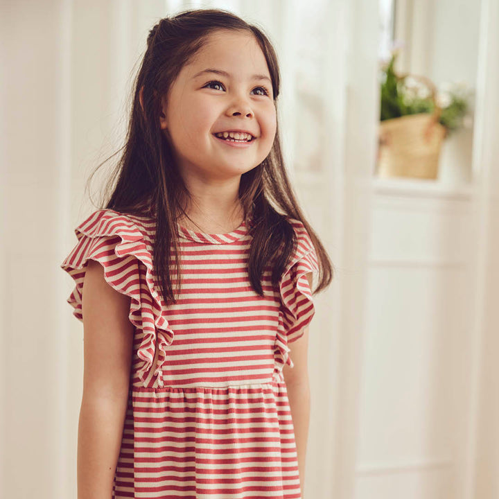 müsli Sommerkleid Dress Mineral red/ Tofu 690000312