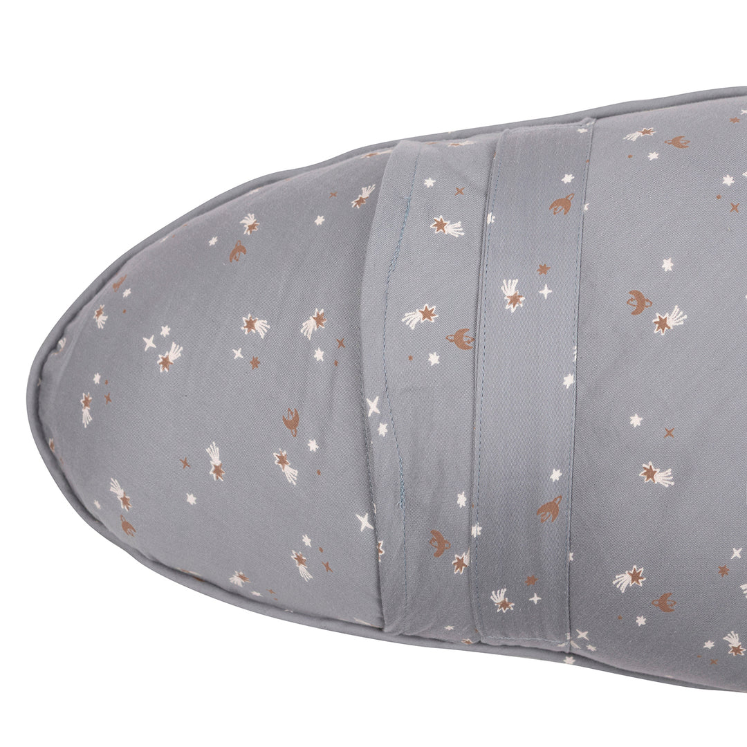 müsli Stillkissen Nursery Jasmin blue/ Balsam cream/ Walnut 690000318