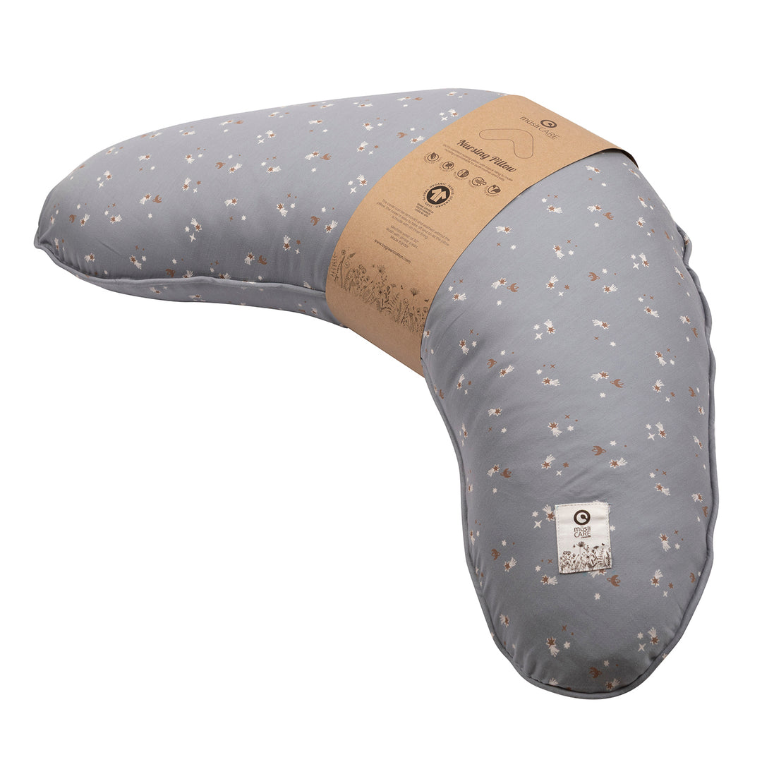 müsli Stillkissen Nursery Jasmin blue/ Balsam cream/ Walnut 690000318