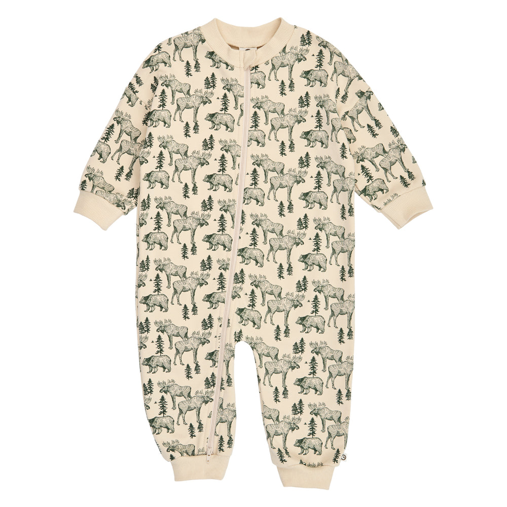 müsli Strampler Bodystockings Oak/ Forest green 690000335