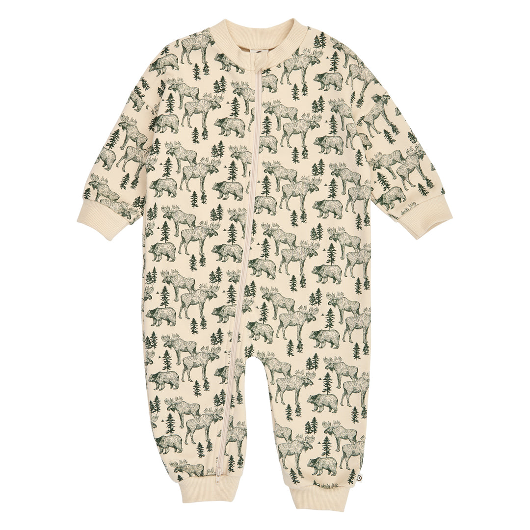 müsli Strampler Bodystockings Oak/ Forest green 690000335