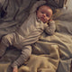 müsli Strampler Jumpsuit Balsam cream/ Walnut 690000343