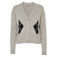 Conservandum Strickjacke Cardigan Grey melange 059202700