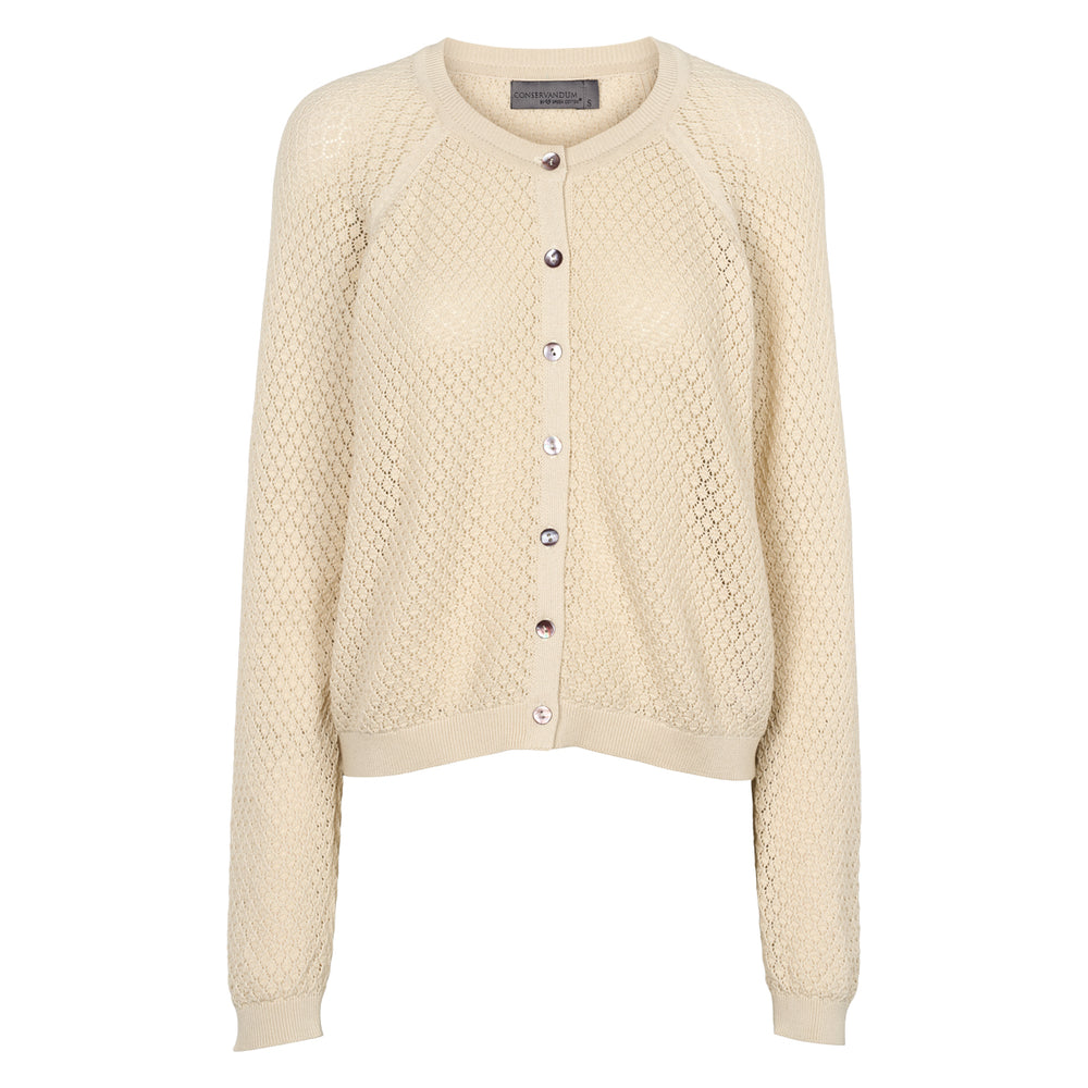 Conservandum Strickjacke Cardigan Birch 013090500