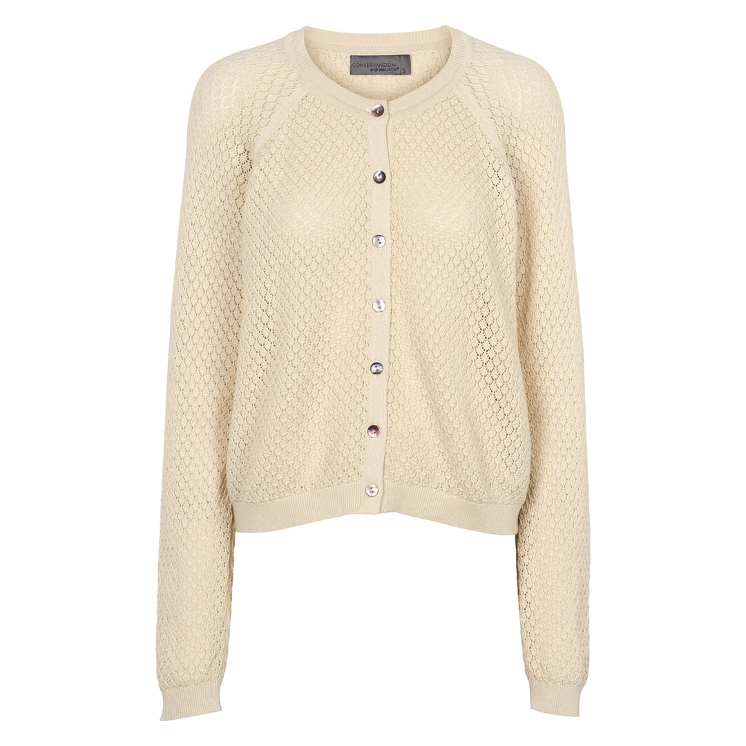 Conservandum Strickjacke Cardigan Birch 013090500