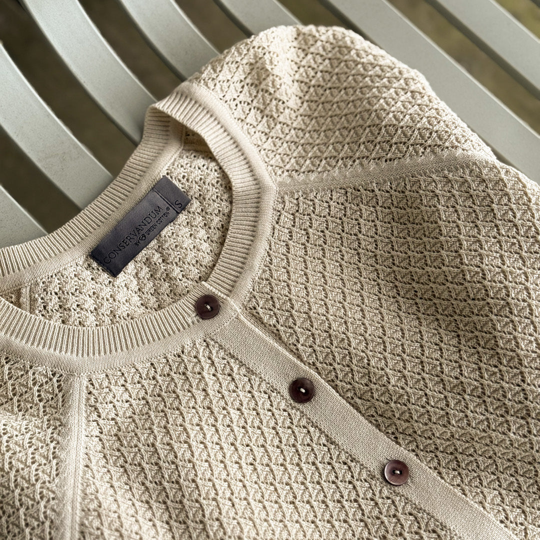Conservandum Strickjacke Cardigan Birch 013090500