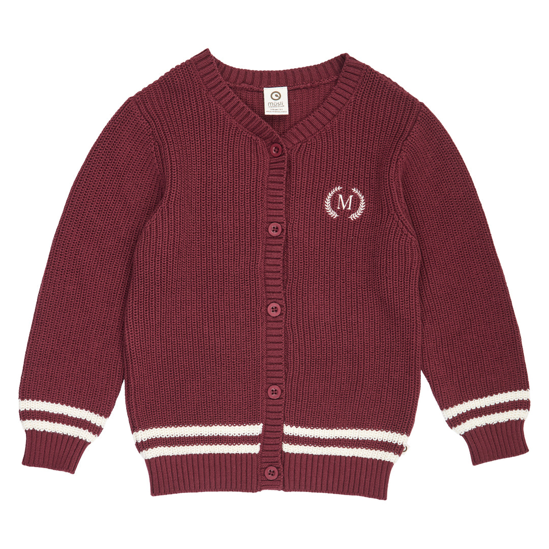 müsli Strickjacke L_S Tee Russet 019172504