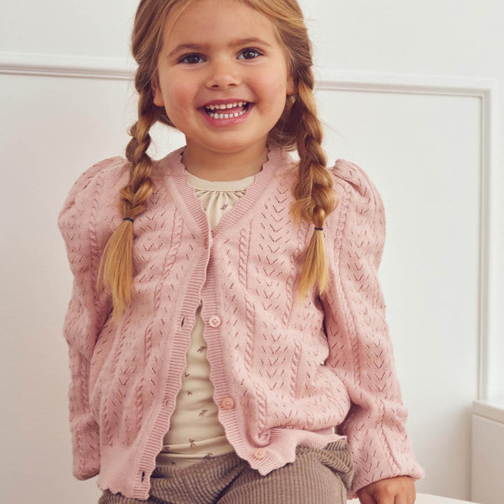 müsli Strickjacke L_S Tee Blush 014150801