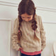 müsli Strickjacke L_S Tee Oak 013040001