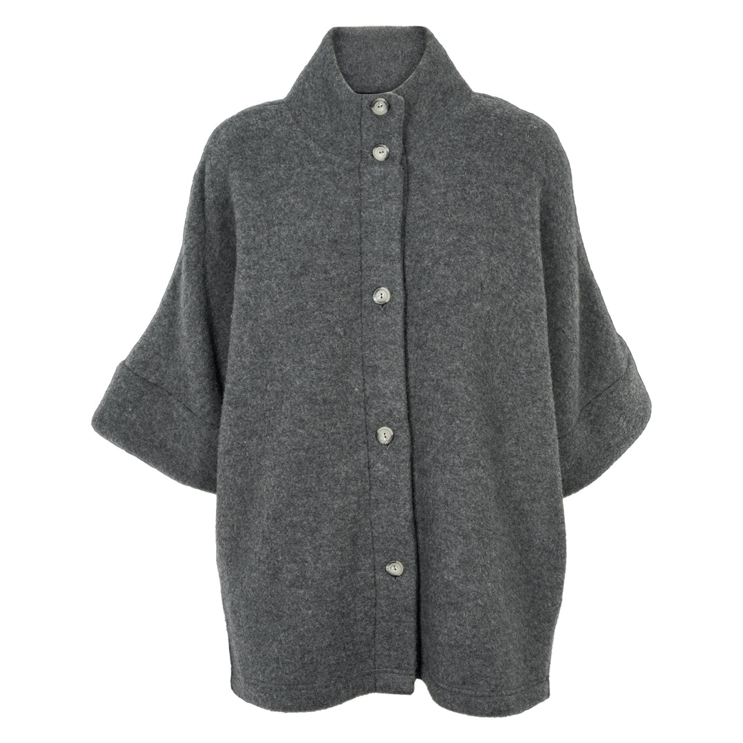 Conservandum Strickjacke aus Merinowolle Sweatshirt Dark grey 892000011